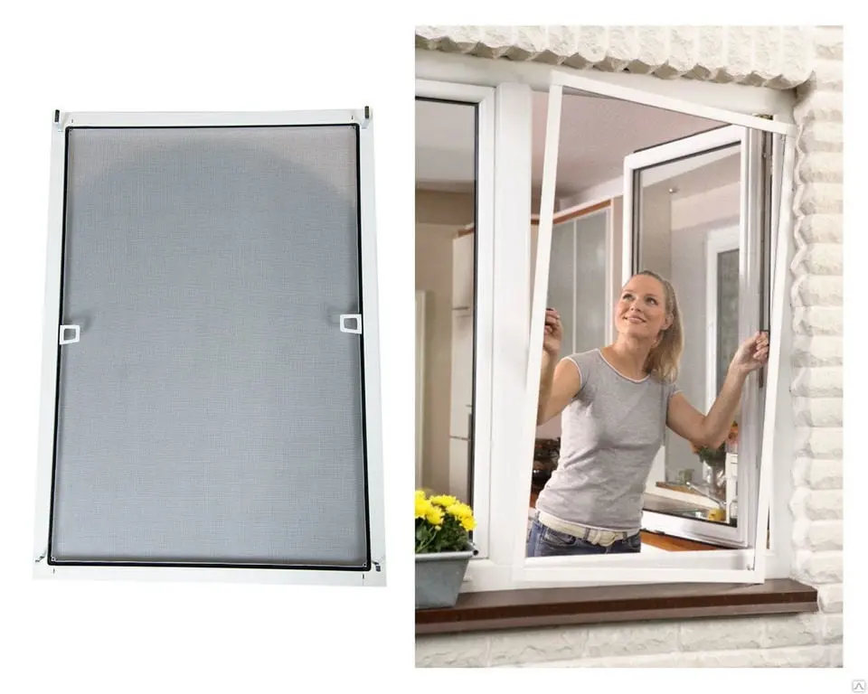 Москитные сетки на окна — установка в Москве